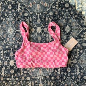 Wilo the Label Pink Sports Bra - Small NEW!